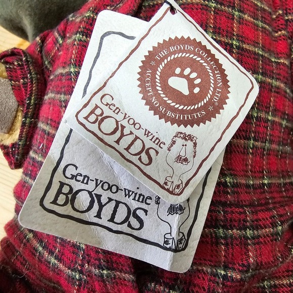 Vintage Boyds Bears Mohair Collection “Pooh” Teddy Plush Pajamas with Tag - Picture 5 of 11